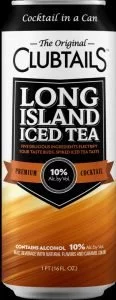 Closeup of Original Clubtails Long Island Ice Tea Can