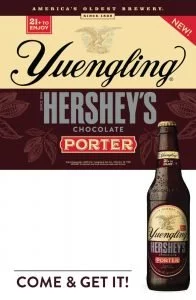 Advertisement for Yuengling Hershey’s Chocolate Porter