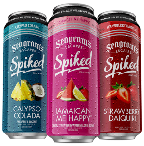 Lineup of Seagram’s Escapes Spiked Flavors