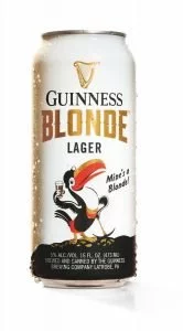 Can of Guinness Blonde Lager