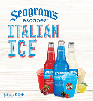 Seagram’s Italian Ice in 3 flavors