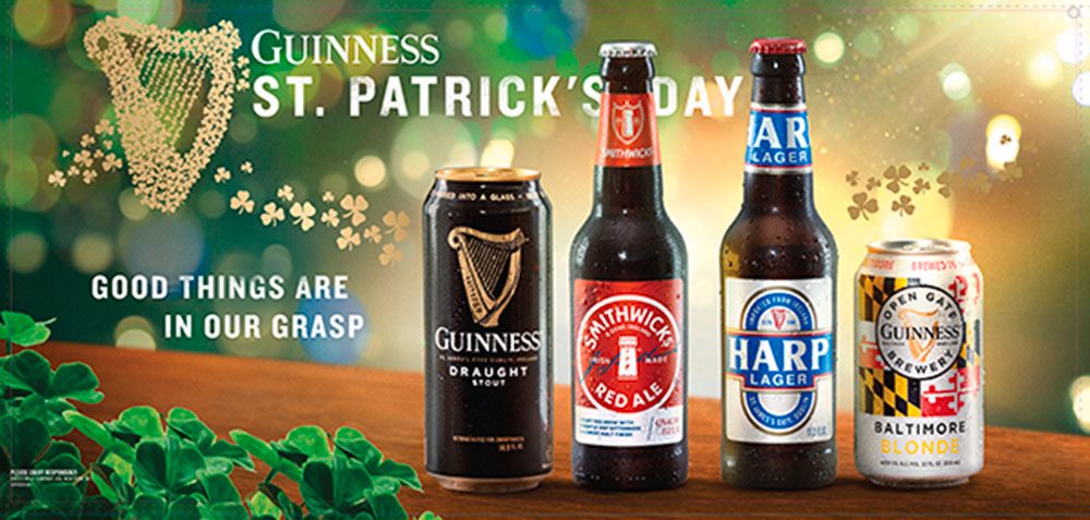 St. Patrick’s Day Beer Lineup