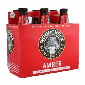 6 pack of Woodchuck hard cider