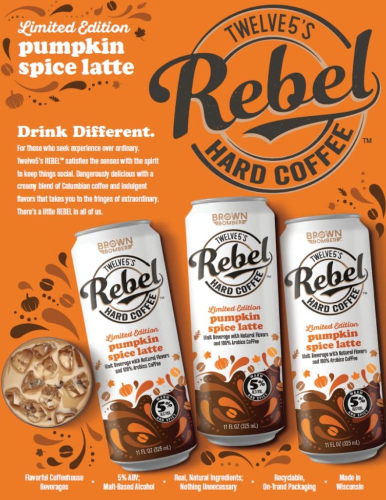 Rebel Pumpkin Spice Latte Flyer